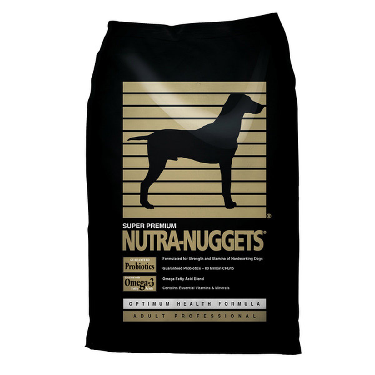 Nutra Nuggets Super Premium Dog Food 40lb nq